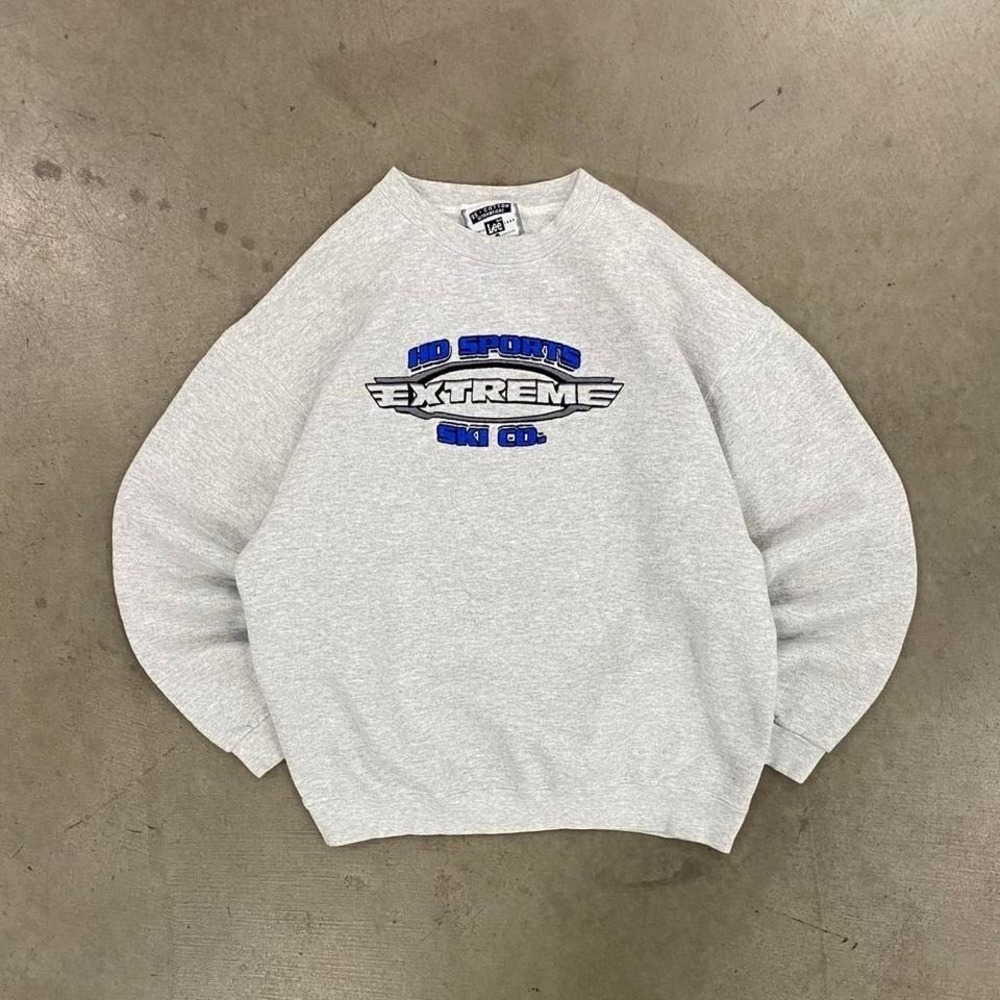 Vintage Y2K Ho Sports Ski Company‎ Extreme Lee Sport Crewneck Sweatshirt Size M